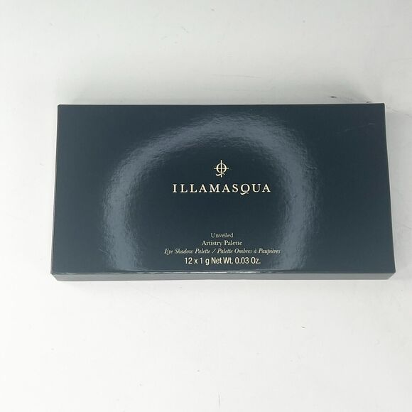 Illamasqua Unveiled Eyeshadow Palette Matte Satin Metallic 12 x 1g .03oz NIB - Picture 1 of 7
